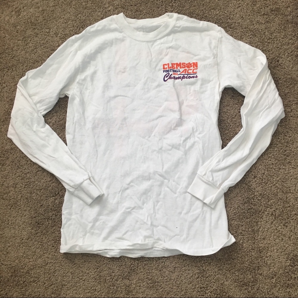NWOT clemson football long sleeve shirt